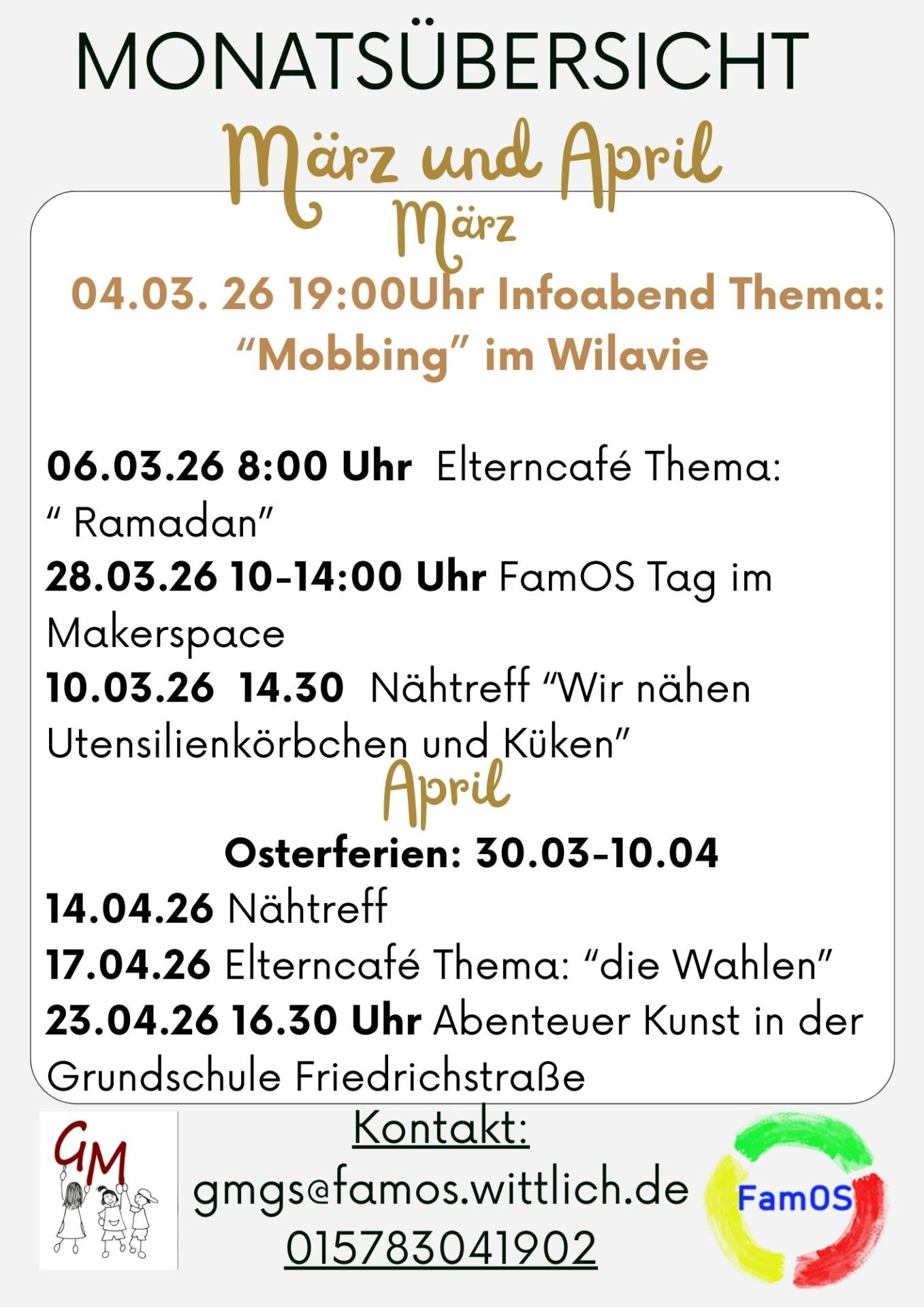 Monatsübersicht - 88